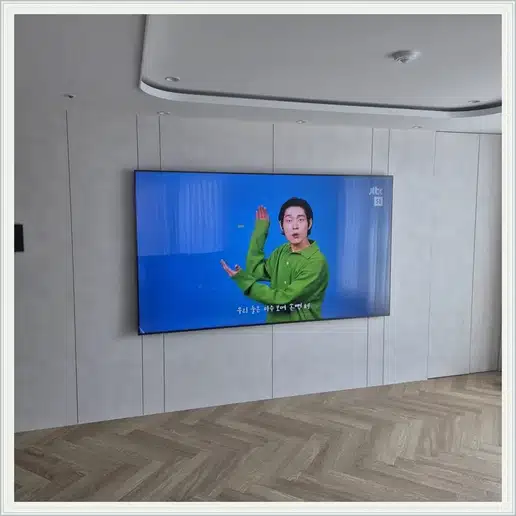 벽걸이TV 설치 참고 이미지 16-4 두 번째 사진