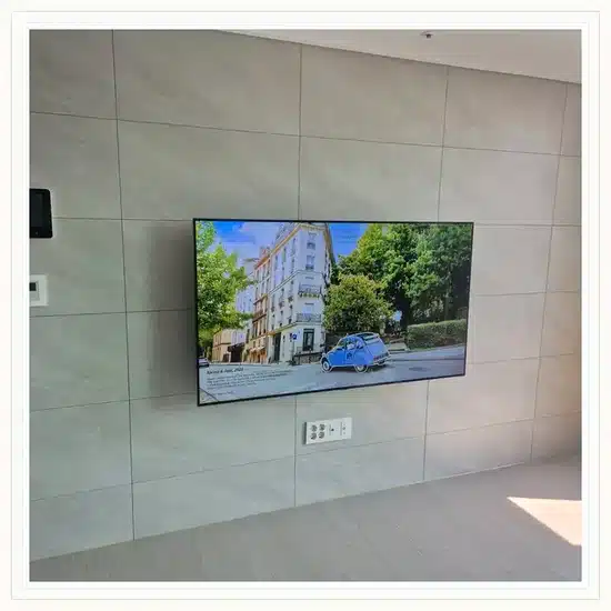 청담자이 벽걸이TV 설치 상담 참고 이미지 첫 번째