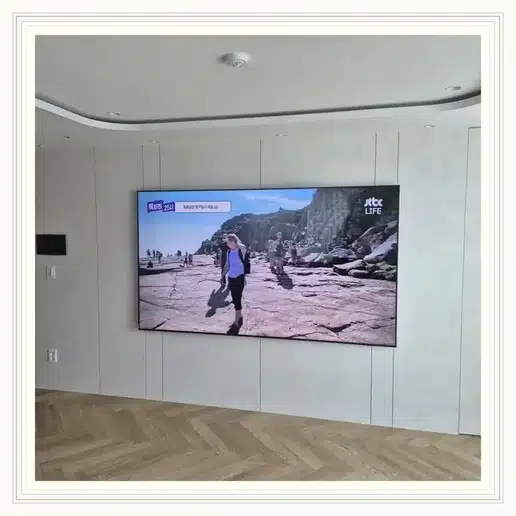 롯데캐슬프레미어 벽걸이TV 설치 상담 참고 이미지 첫 번째