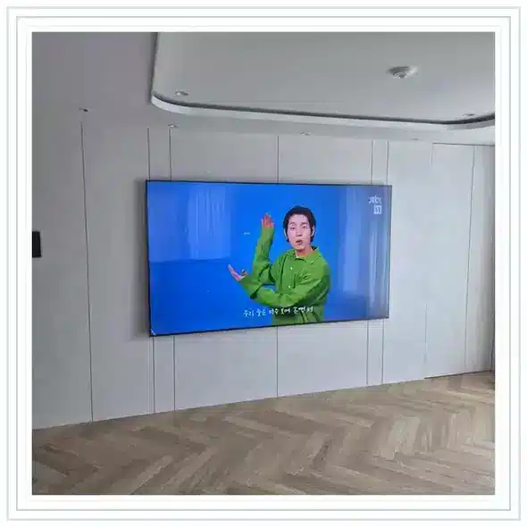 벽걸이TV 설치 참고 이미지 16-19 두 번째 사진