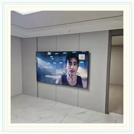 고덕아르테스미소지움 벽걸이TV 설치 상담 참고 이미지 첫 번째