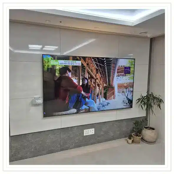 벽걸이TV 설치 참고 이미지 16-27 두 번째 사진