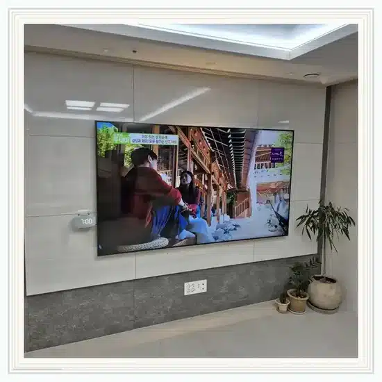 천호롯데 벽걸이TV 설치 상담 참고 이미지 첫 번째