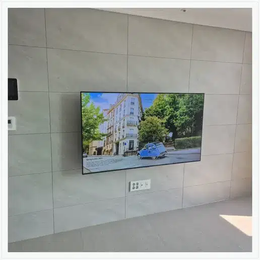 성안마을청구 벽걸이TV 설치 상담 참고 이미지 첫 번째