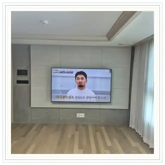 벽걸이TV 설치 참고 이미지 16-65 두 번째 사진