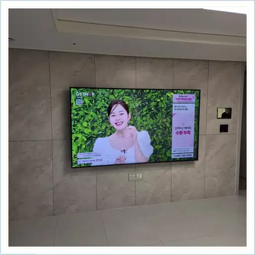 벽걸이TV 설치 참고 이미지 16-78 두 번째 사진