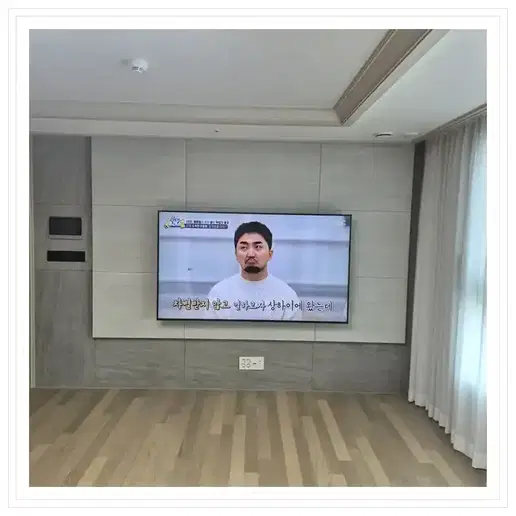 벽걸이TV 설치 참고 이미지 16-82 두 번째 사진